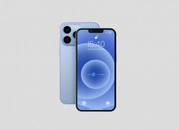 Free Apple iPhone 13 Pro Mockup PSD Set