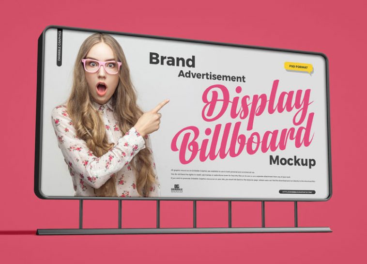 Free Branding Billboard Mockup