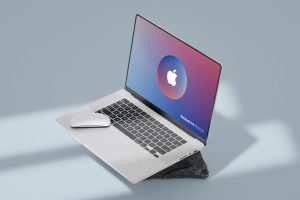 Free MacBook Pro Mockup PSD