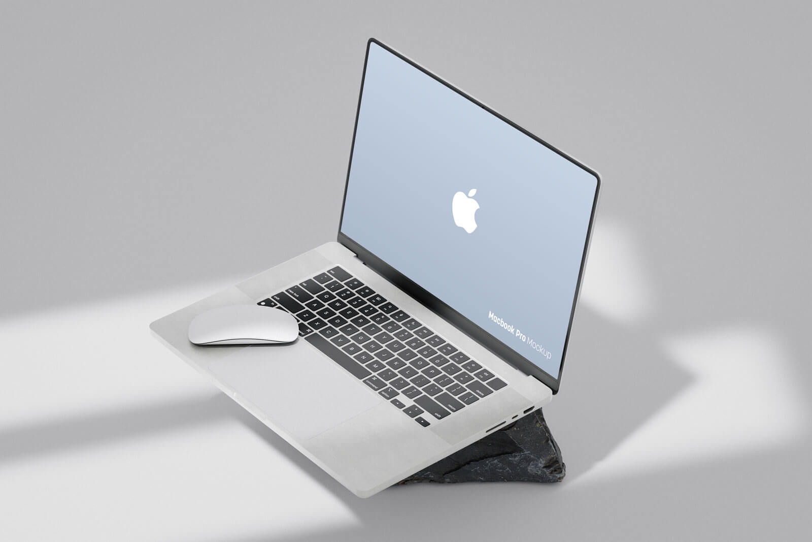 Free MacBook Pro Mockup PSD