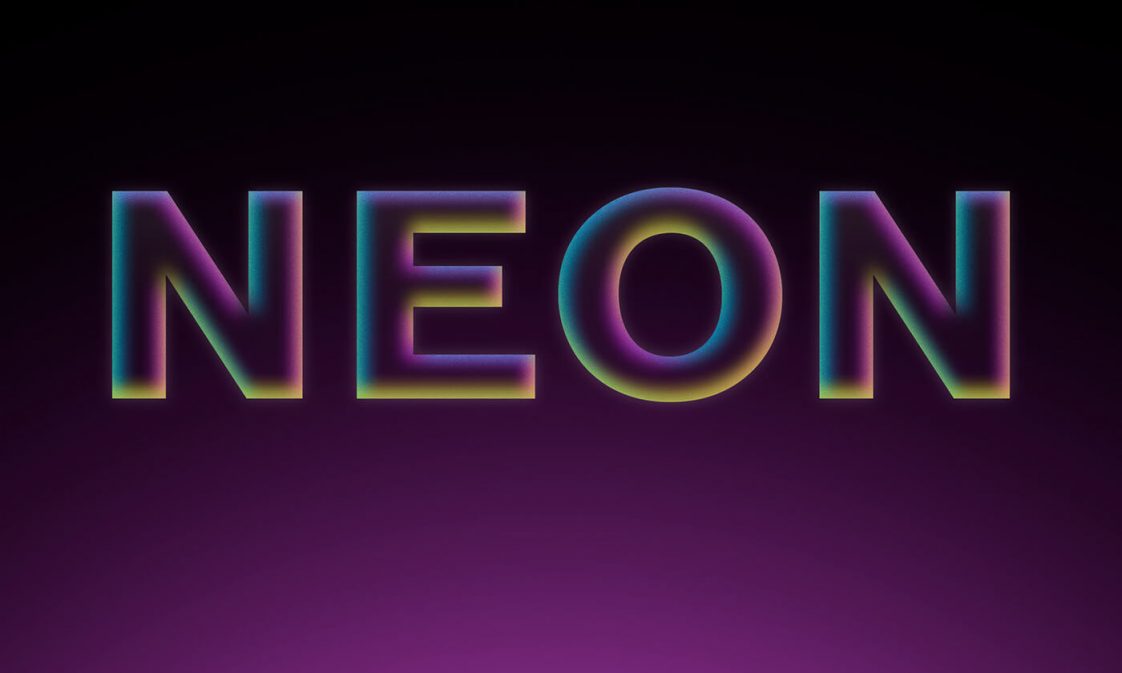 Neonic Text Effect PSD free - PsFiles