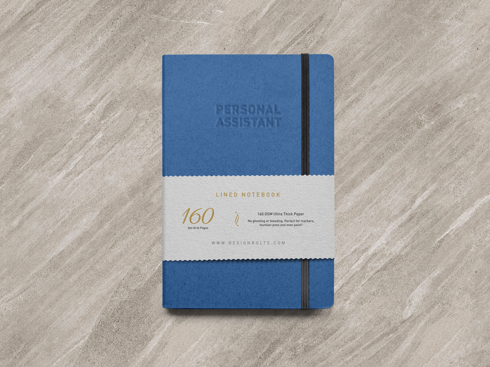 Download Free Free Personal Paper Notebook Mockup PSD