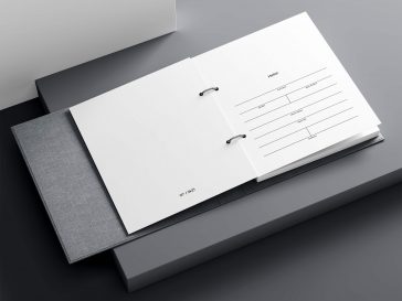 Free Planner Inserts Mockup PSD