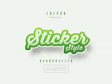 Free Sticker Text Effect