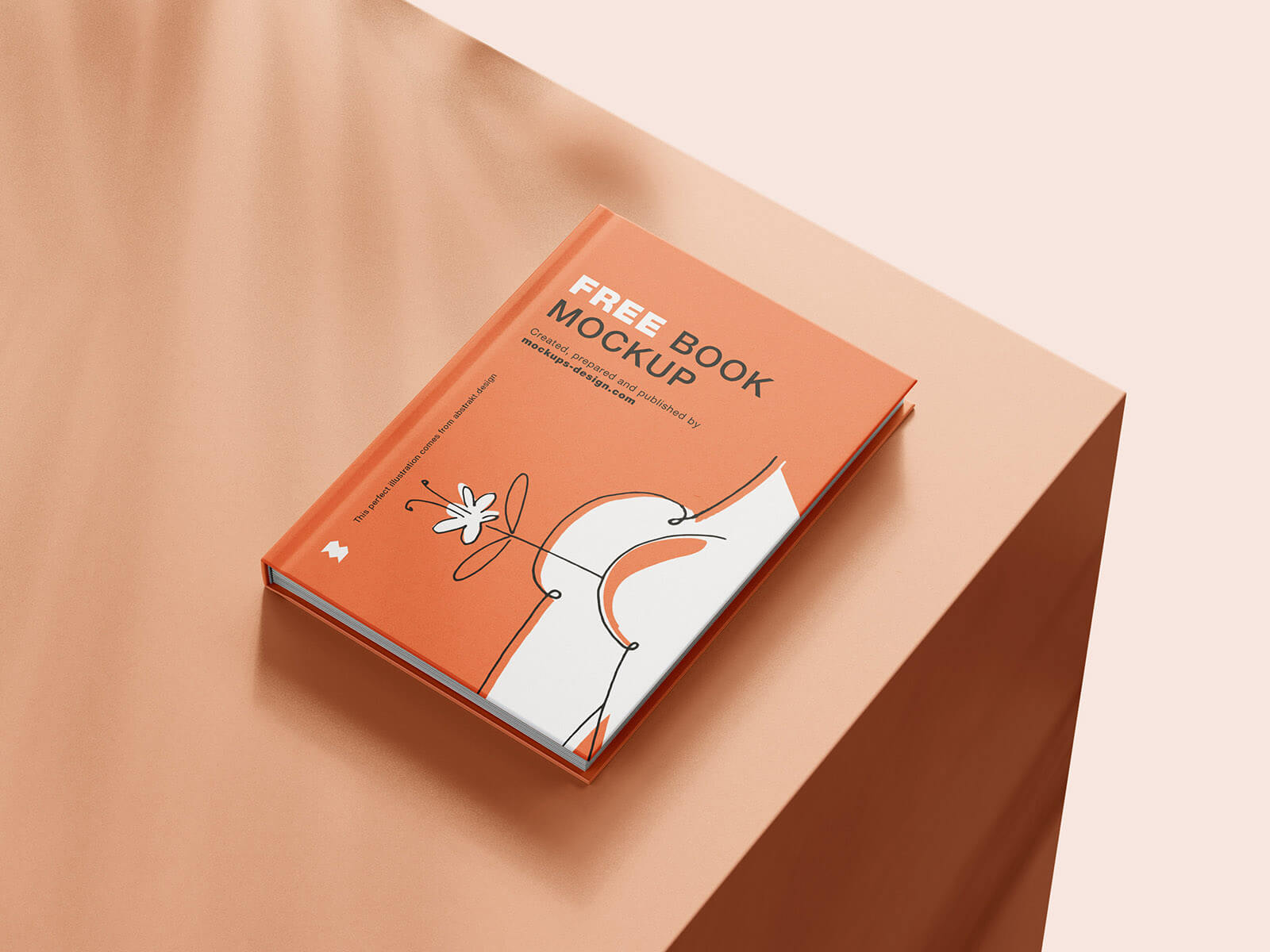 8 Free Hardcover A5 Book Mockup PSD Files