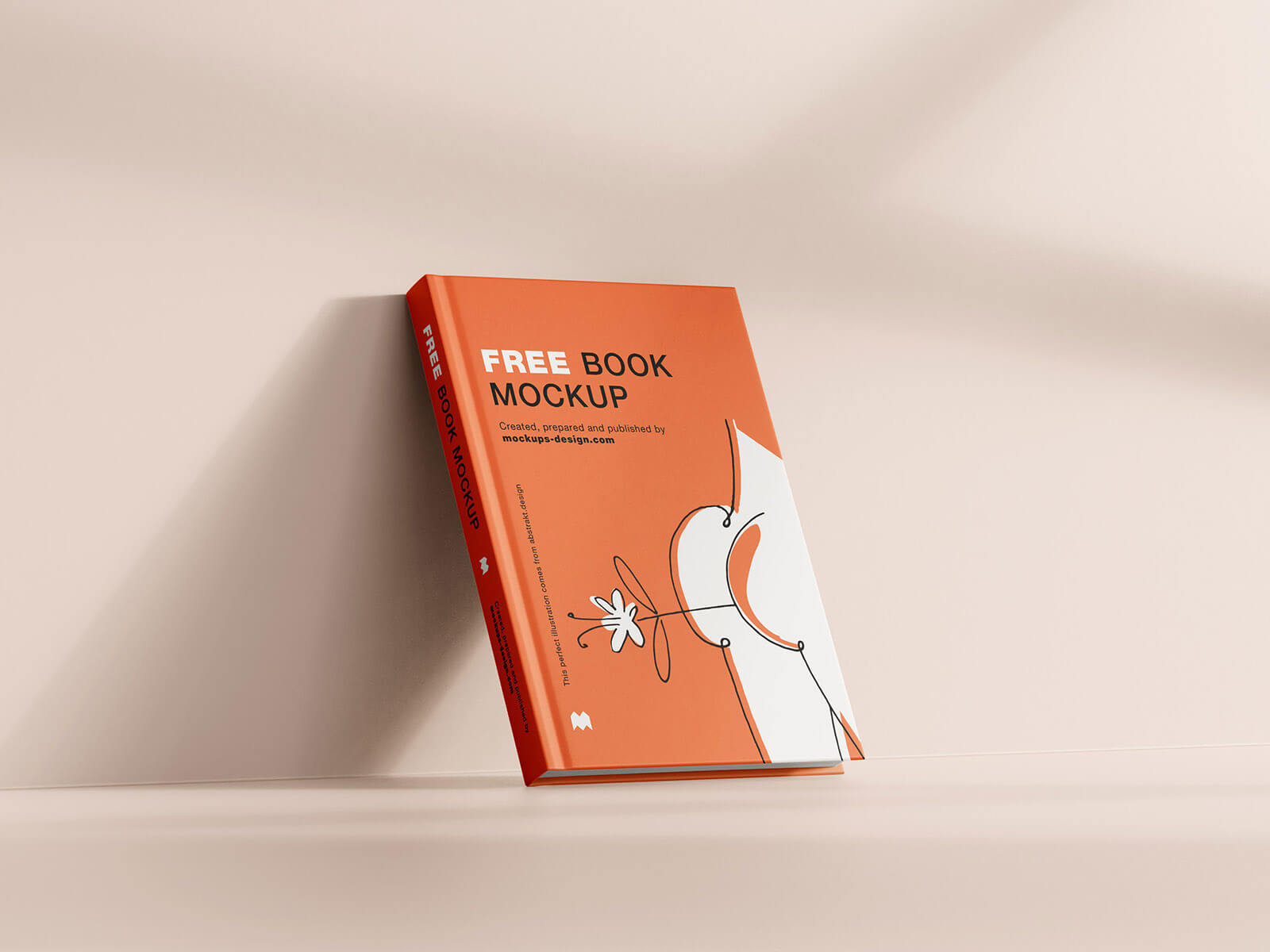 8 Free Hardcover A5 Book Mockup PSD Files