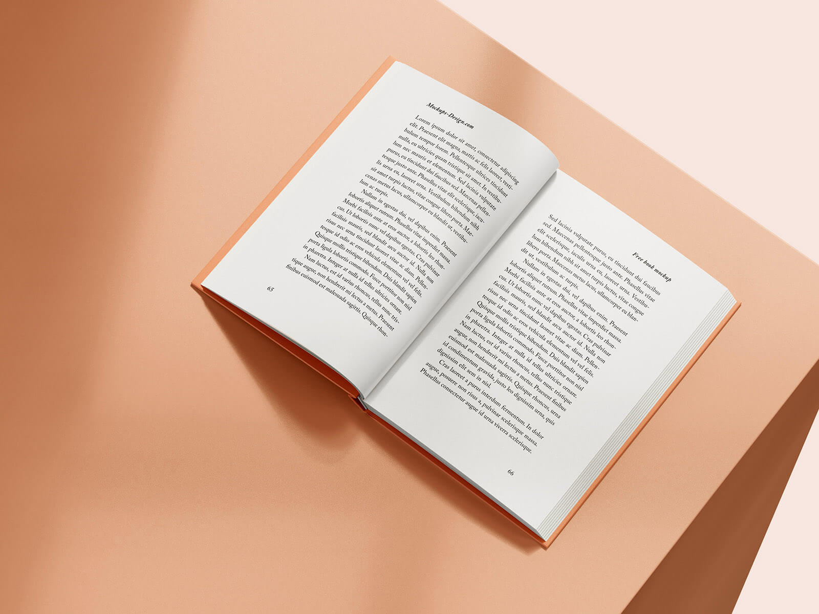 8 Free Hardcover A5 Book Mockup PSD Files