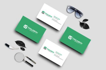 Group Business Card Mockup