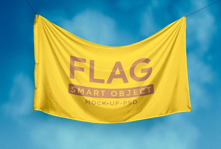 Banner Flag Mockup