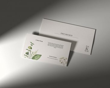 Free Invitation Mockup