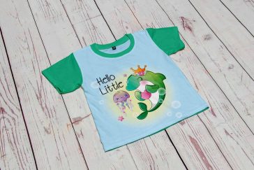 Free Kids T-Shirt Mockup PSD