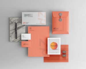 Free Stationery Mockup for Branding