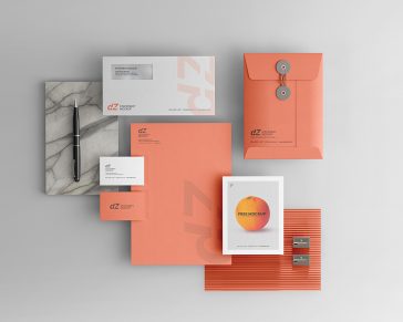 Free Stationery Mockup for Branding
