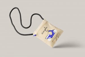 Free Linen Shoulder Handbag Mockup PSD