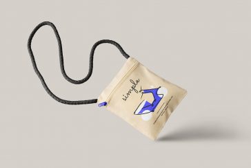 Free Linen Shoulder Handbag Mockup PSD