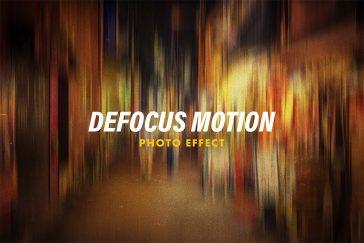 Defocus Motion Photo Effect