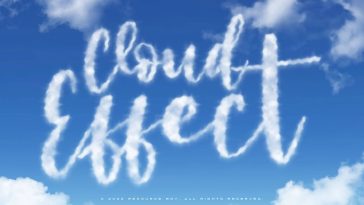 Cloud Text Effect