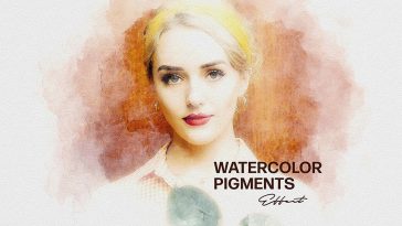 Watercolor Pigments Effect