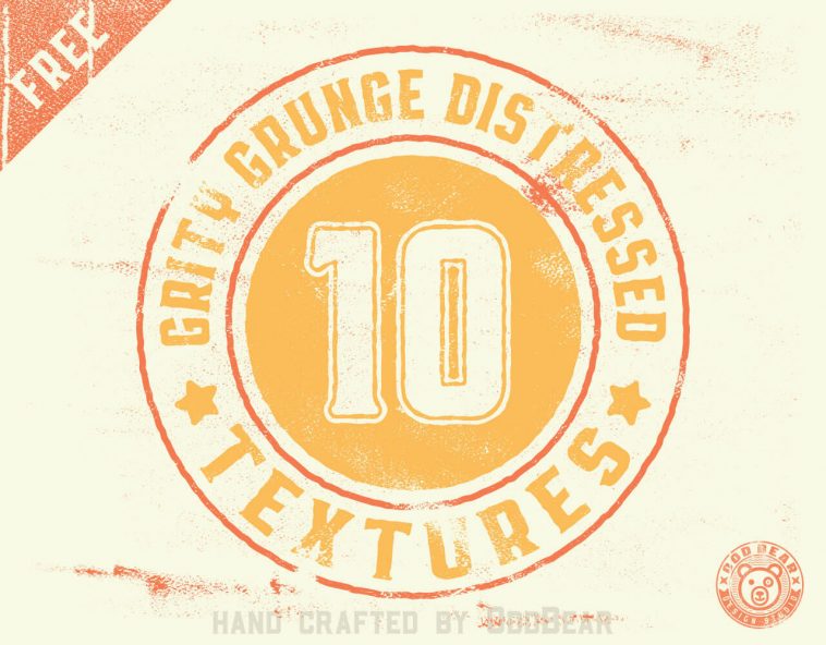 Free Gritty Grunge Distressed Textures Ai, PNG files