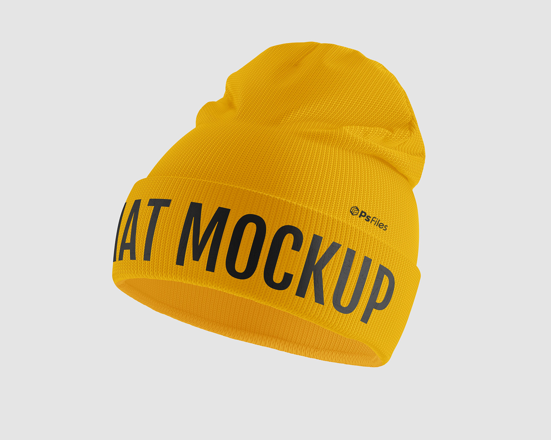 Free Winter Hat Mockups PSD