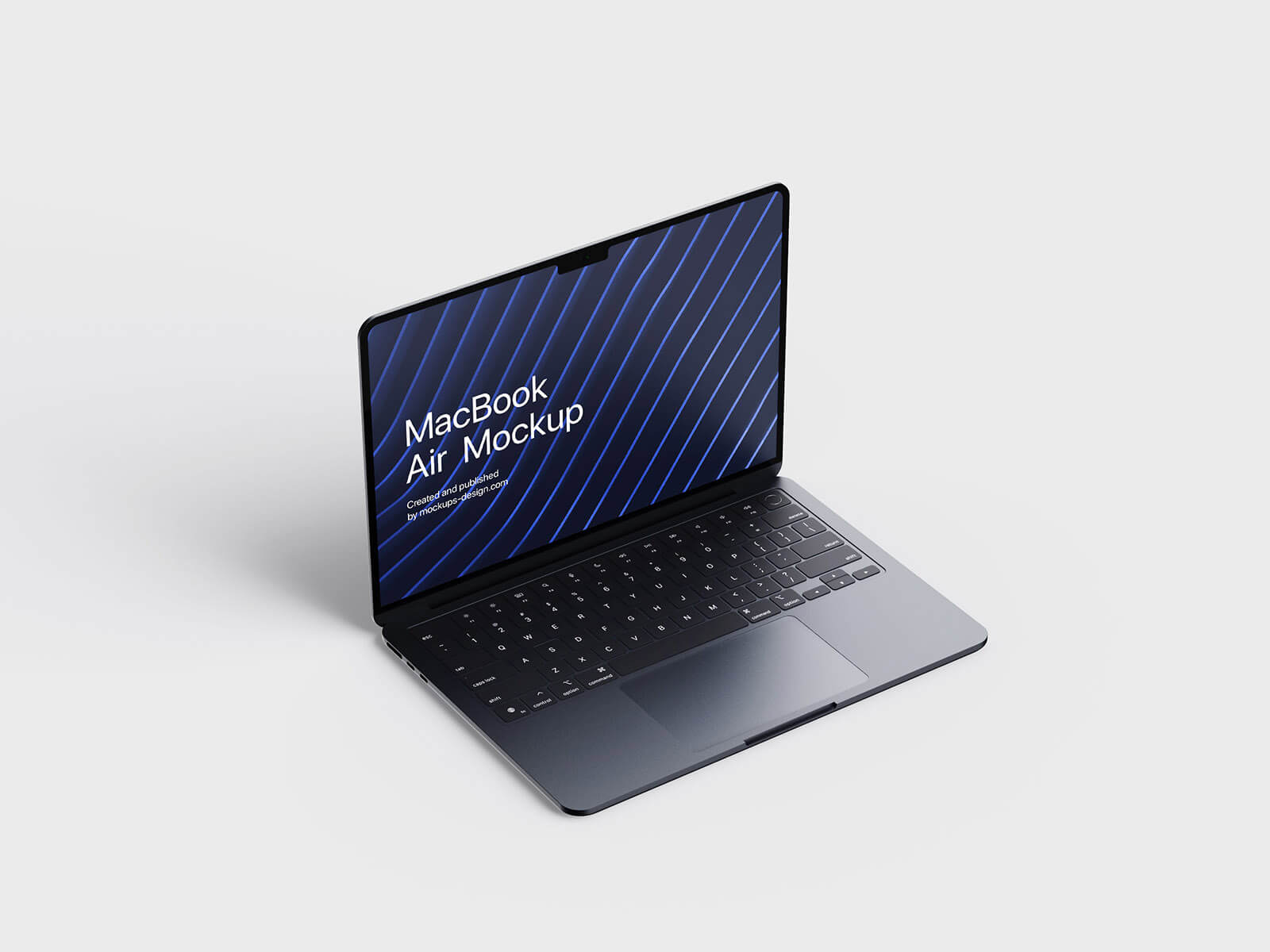 5 Free MacBook Air 2022 Mockup PSD Files