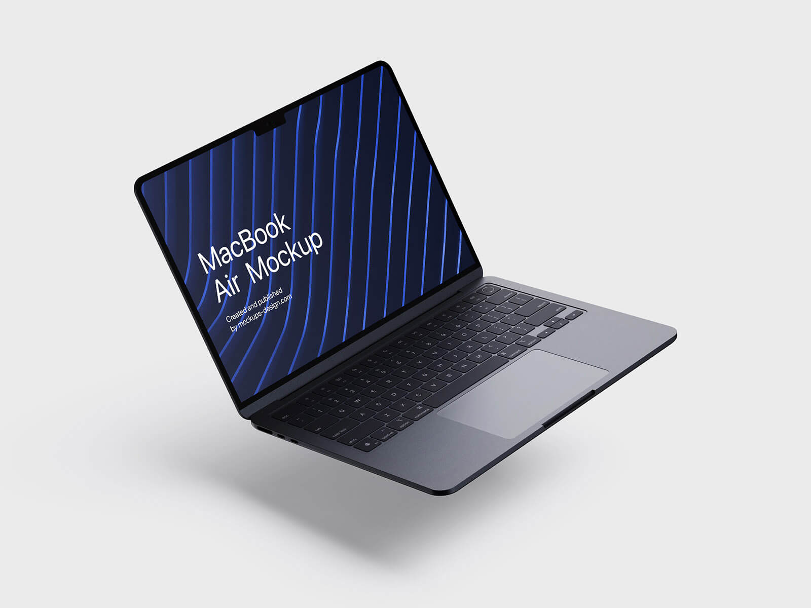 5 Free MacBook Air 2022 Mockup PSD Files