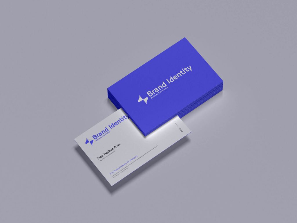 Free Brand Identity Business Card Mockup Free Files