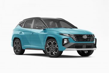 Free Hyundai Tucson Mockup
