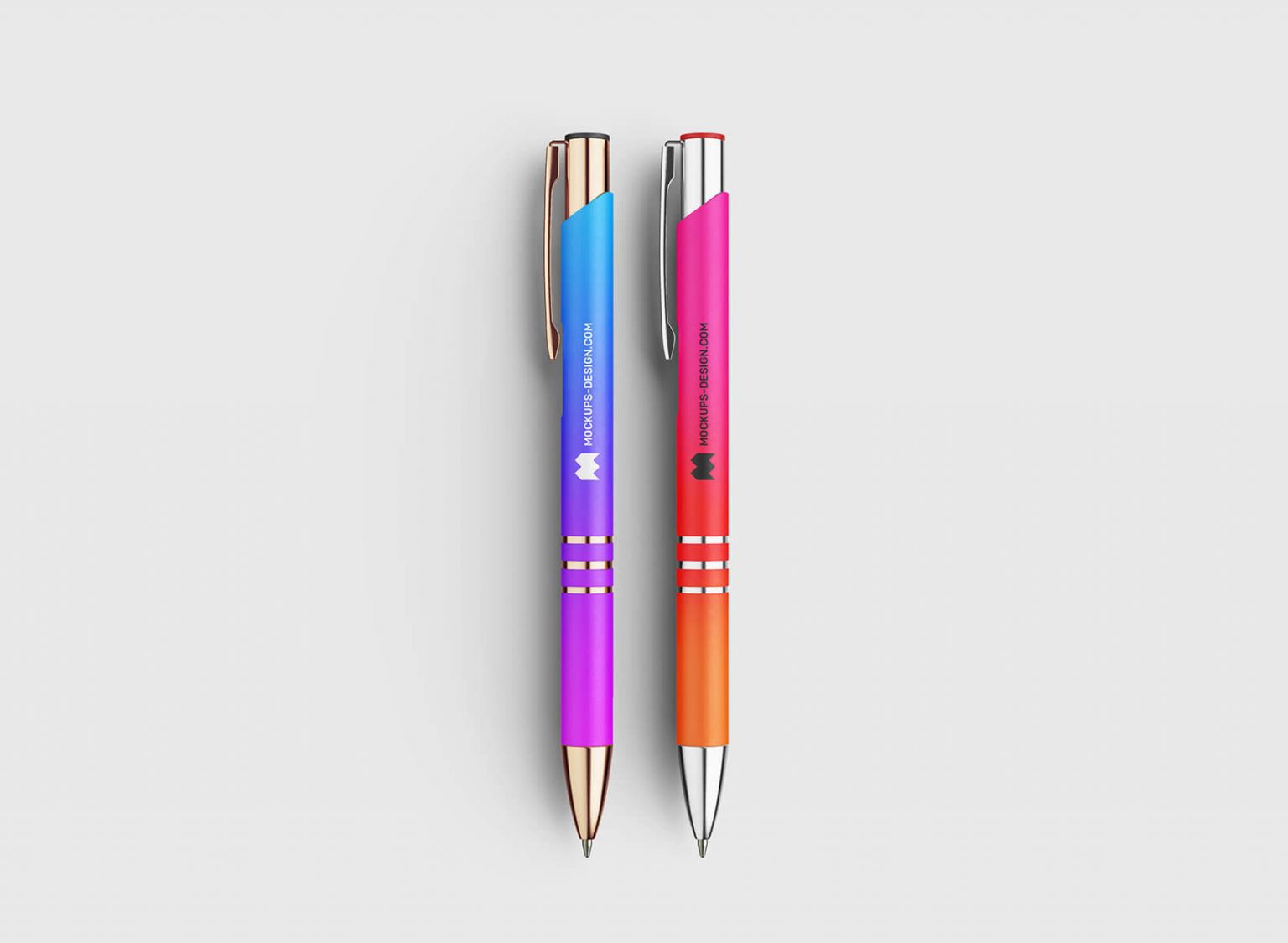 5 Free Pen Mockups (PSD)