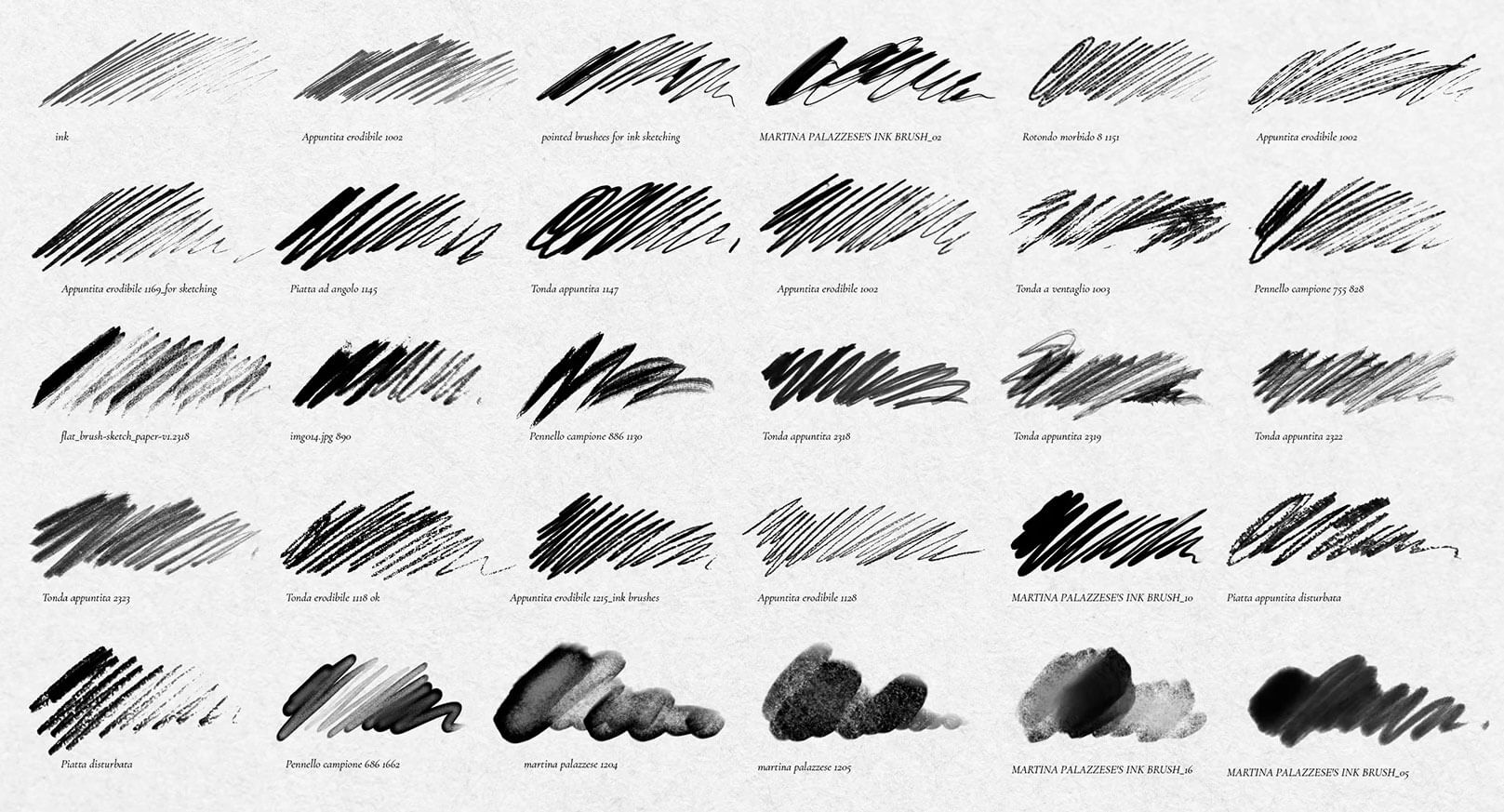 Ink Brushes For Photoshop Free Download