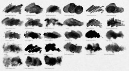 Ink Brushes For Photoshop Free Download - PsFiles