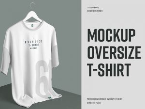 Oversize T-shirt Mockup