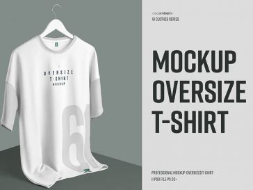 Oversize T-shirt Mockup
