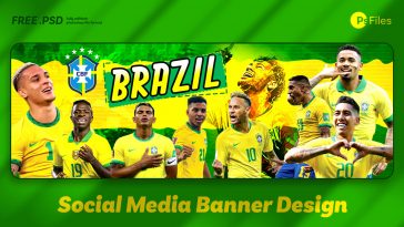 PsFiles Football World Cup Brazil Team All Player PNG Banner Design PSD Free Download