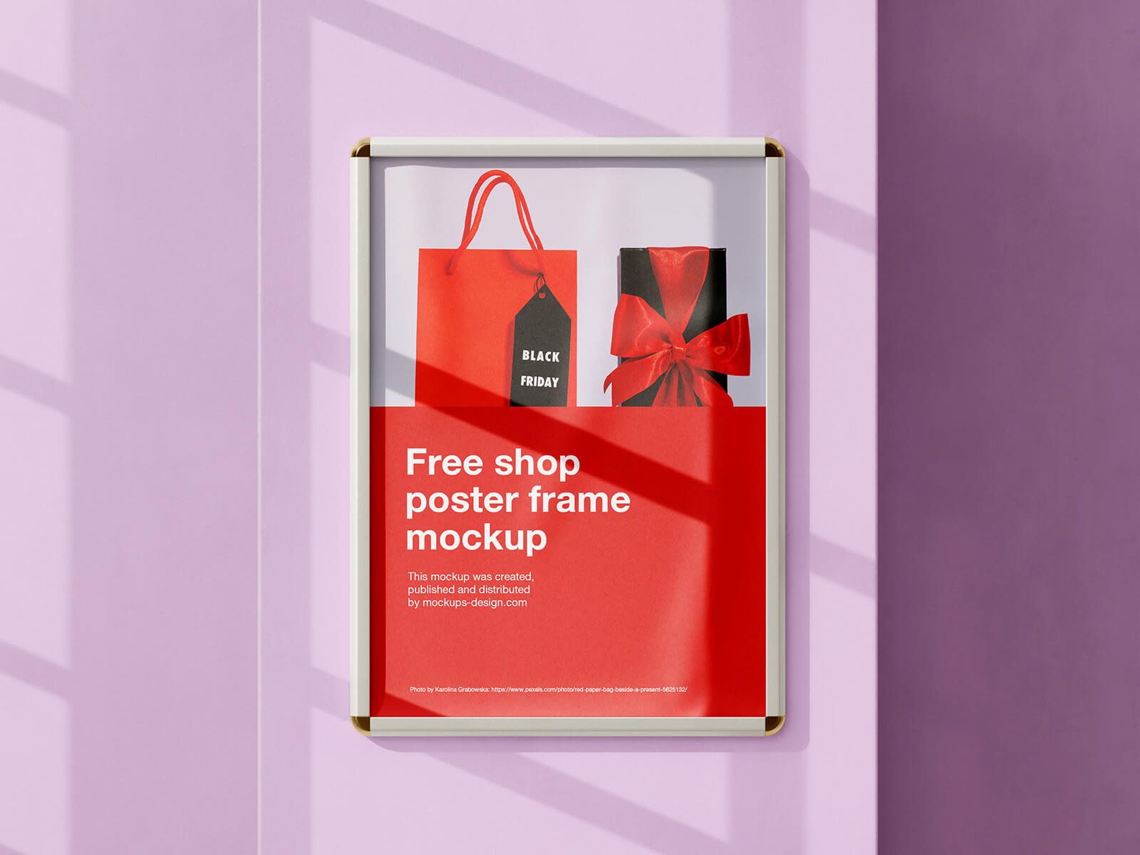 Shop Poster Frame Mockup