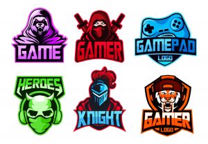 Trending Gaming Clan Free Mascot Logo Design Template PSD