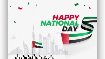 2022 UAE Happy National Day Social Media Square Banner Post Design Template for Free Downloads