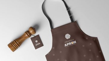 free-apron-mockup