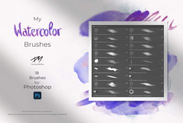 A Free 18 Watercolor brushes for Photoshop. They simulared watercolor effect. Hope you like them.