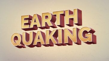 Earth Quaking Text Effect