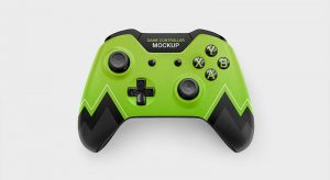 Free Game Controller Mockup PSD
