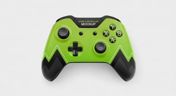 Free Game Controller Mockup PSD
