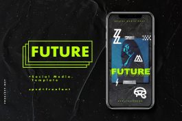 Free Future Social Media Post and Instagram Story Design Template ...