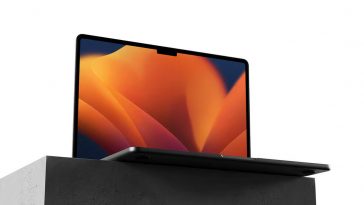 M2 Macbook Air Mockup