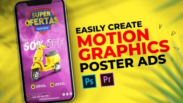 Tuts How to create Motion Graphic Social Media Animated Poster Design