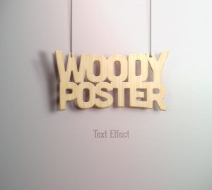 Woody Text Effect