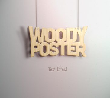 Woody Text Effect
