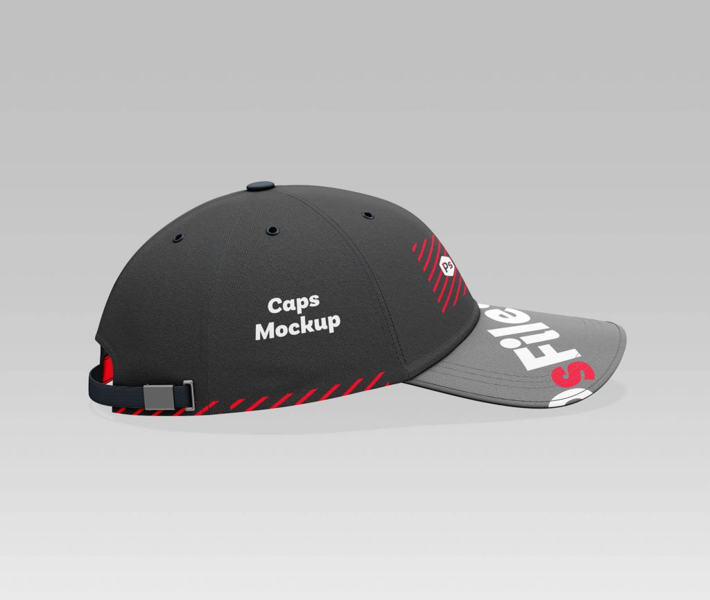 Baseball Caps Mockup PSD Free Download
