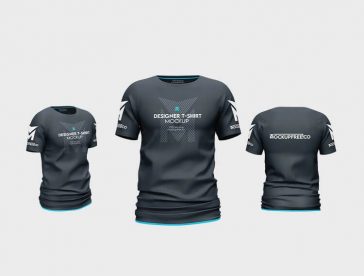 Free Designer T Shirt Mockup