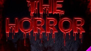 Blood Dripping The Horror Movie Text Effect